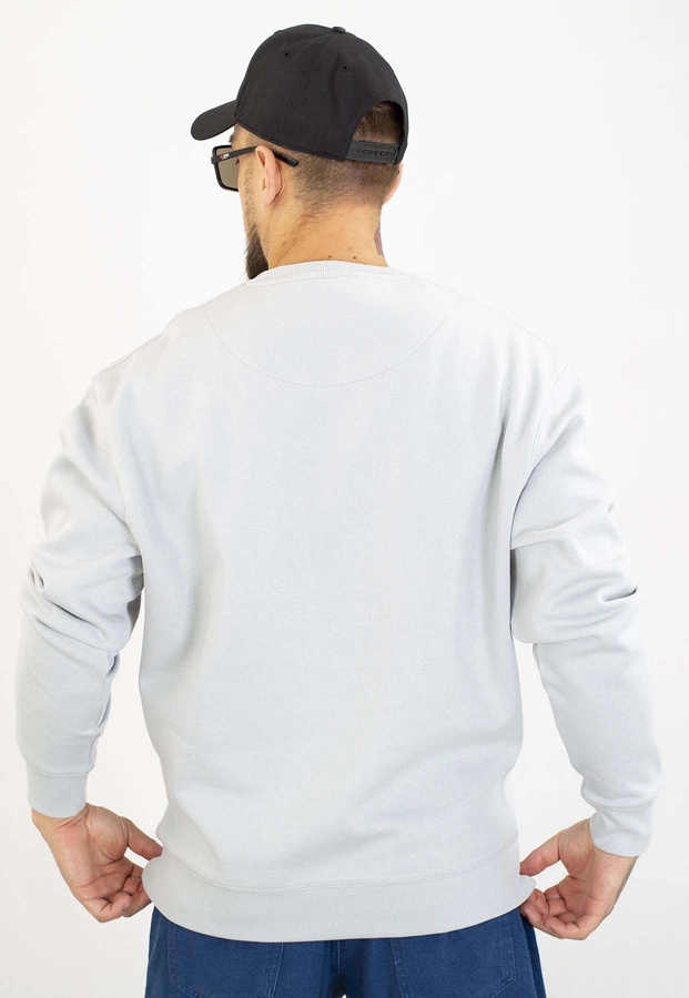 Bluza Niemaloga Crewneck srebrna