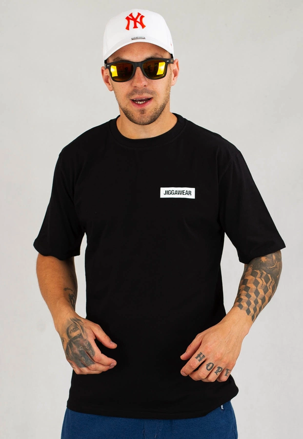 T-shirt Jigga Wear Fame Name czarny