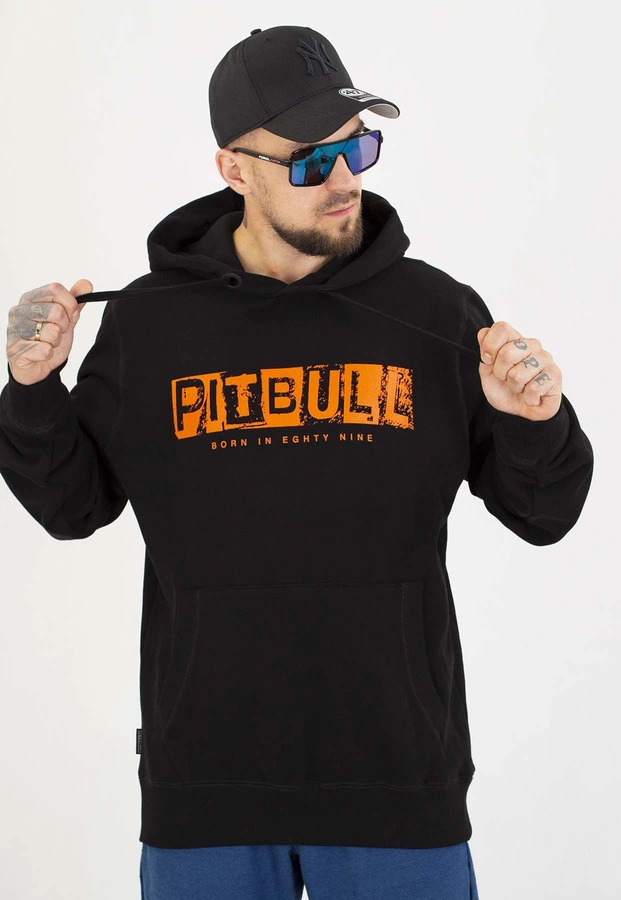 Bluza Pit Bull Z Kapturem Blacky czarna