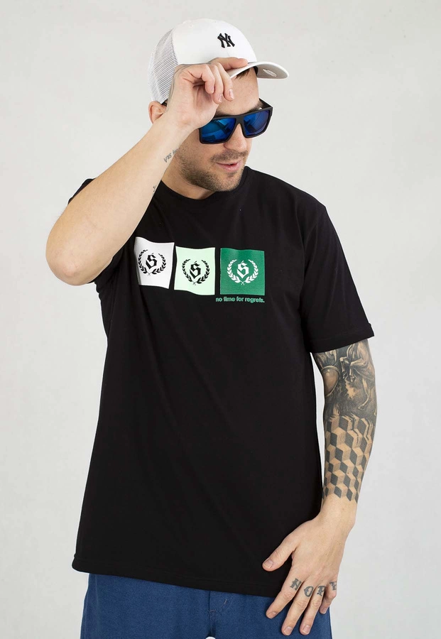 T-shirt Środowisko Miejskie Laurels czarny