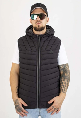 Bezrękawnik Pit Bull Vest Z Kapturem Naylor black