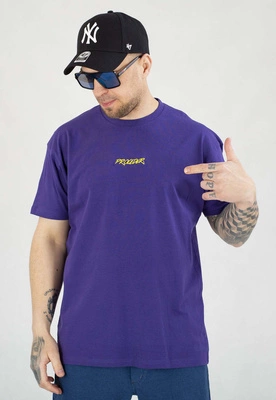 T-shirt Chada Proceder Mini Tag fioletowy