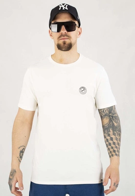 T-shirt Pit Bull Slim San Diego CA Small Logo off white