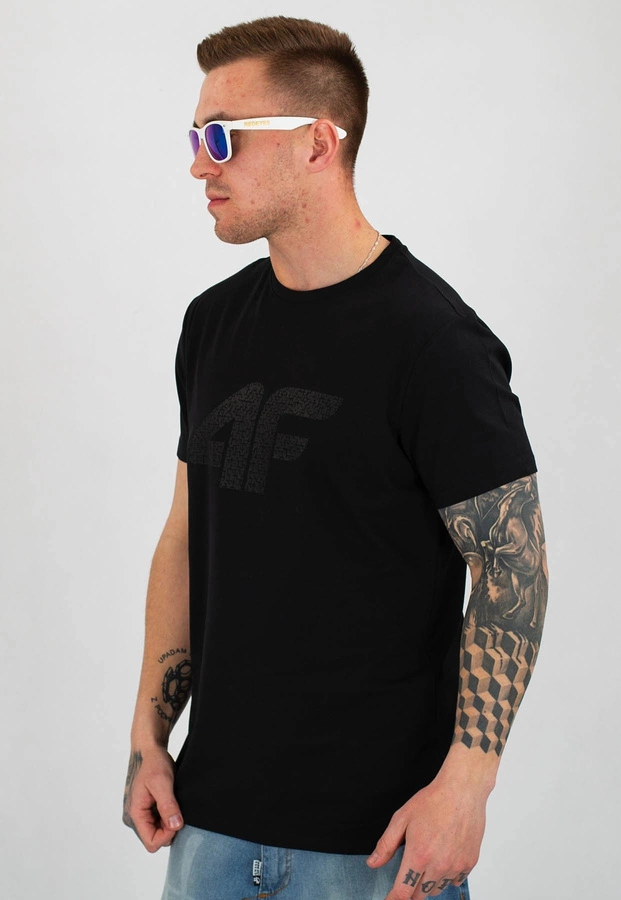 T-shirt 4F TSM020 czarny