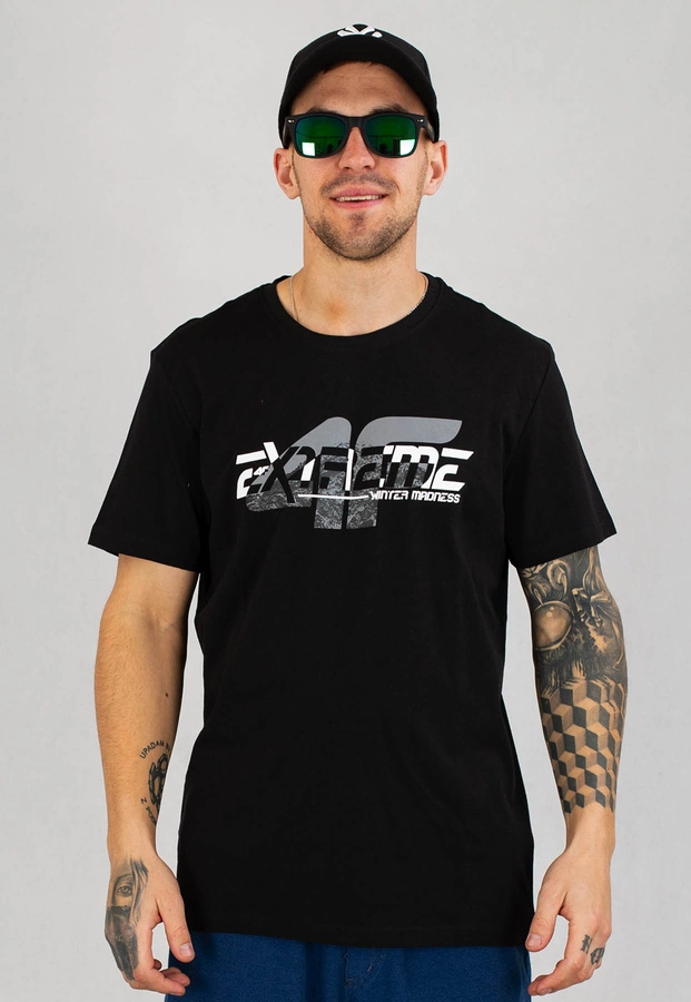 T-shirt 4F TSM0019 czarny