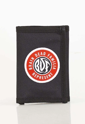 Portfel Brain Dead Familia Circle Logo czarny