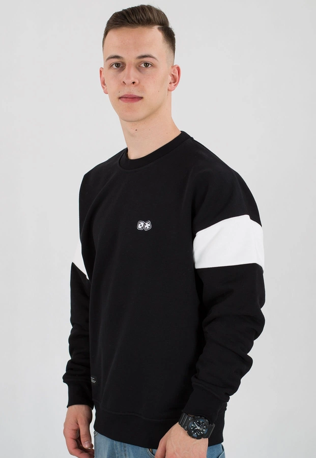 Bluza Lucky Dice Nine Letters czarno biała