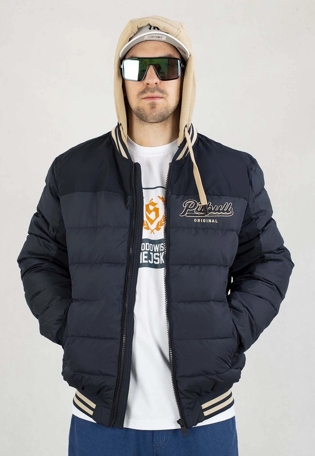 Kurtka Pit Bull Zimowa Hidden dark navy beige