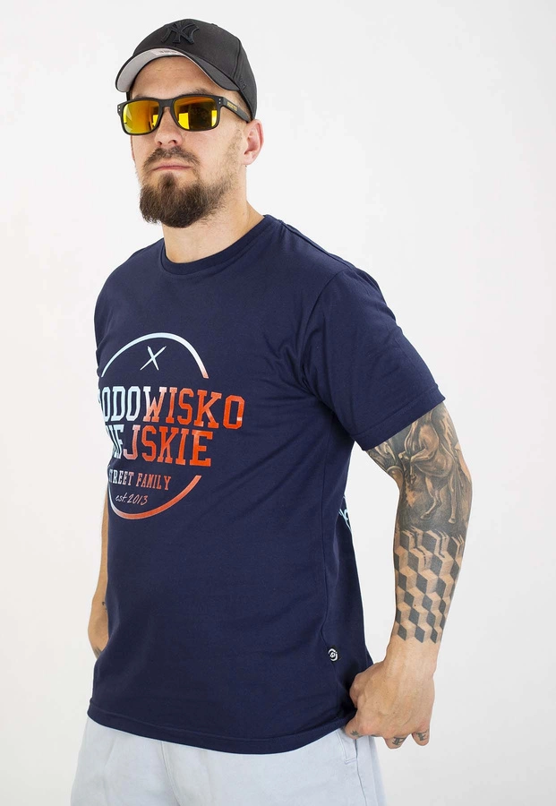 T-shirt Środowisko Miejskie Theme 2.0 granatowy