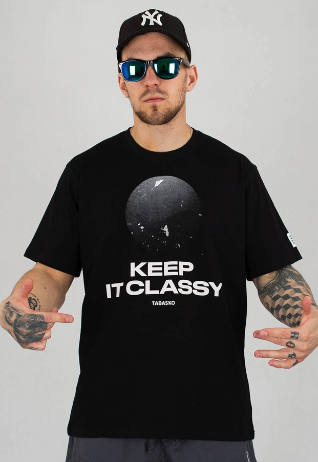 T-shirt Tabasko Moon czarny