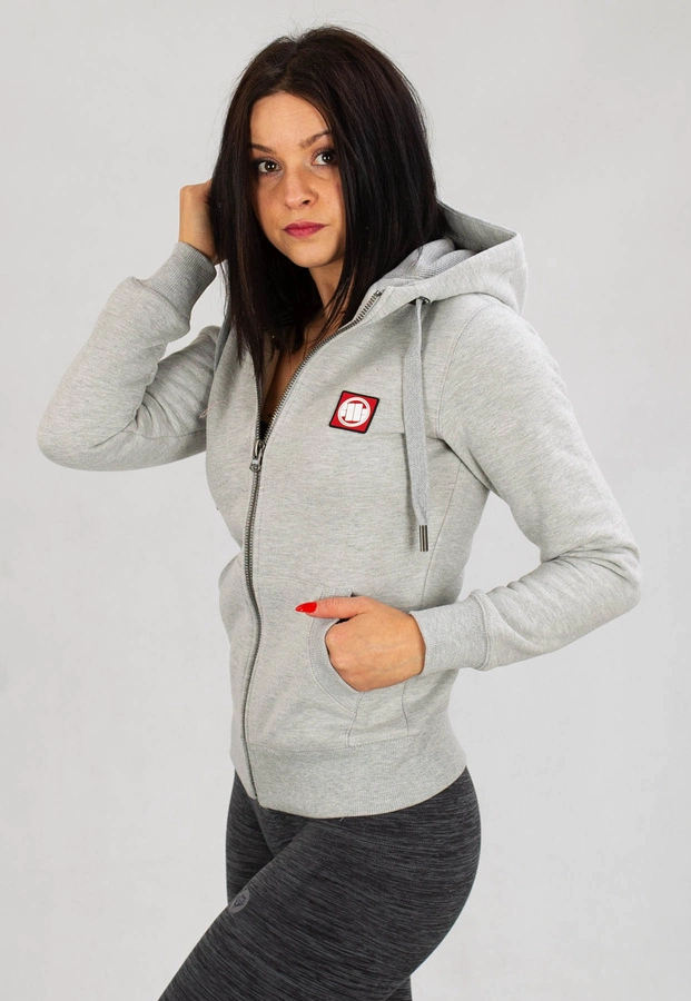 Bluza Pit Bull ZIP Hilltop 21 szara