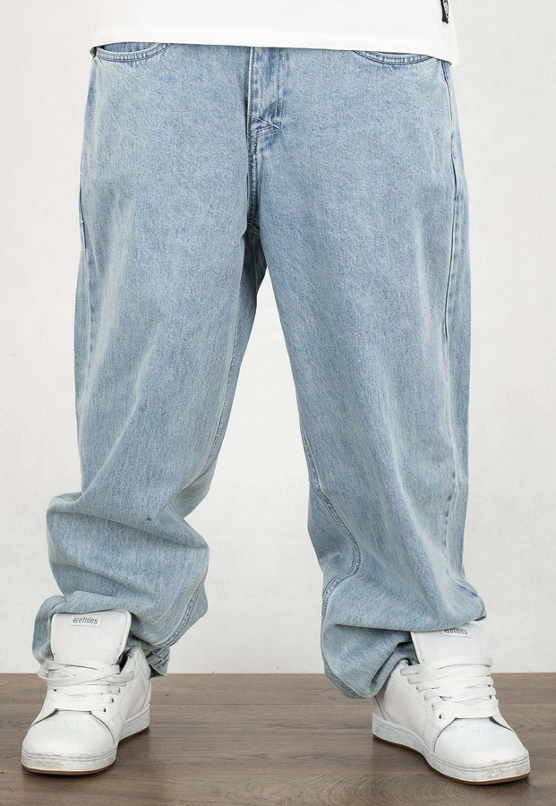 Spodnie Mass Jeans Extra Baggy Fit Nexus light blue