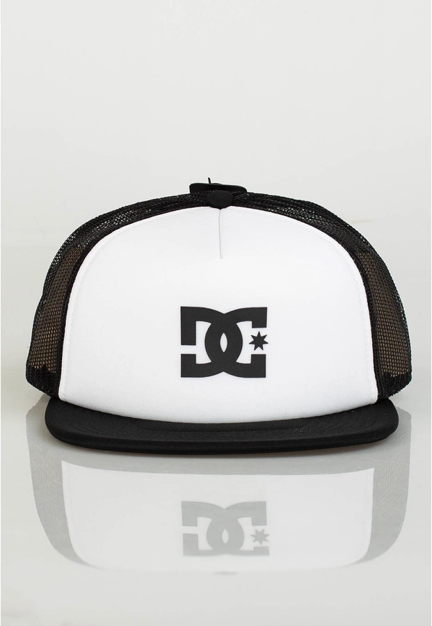 Czapka DC Shoes Gasstationtrkr ADYHA04061-XWWK biało czarna