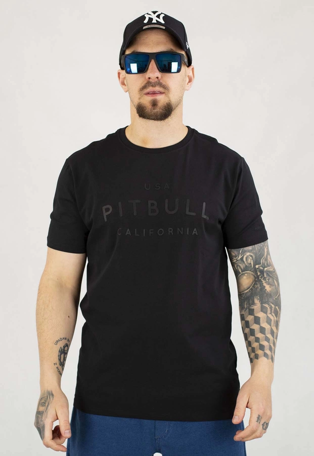 T-shirt Pit Bull Slim 190 USA Cal black