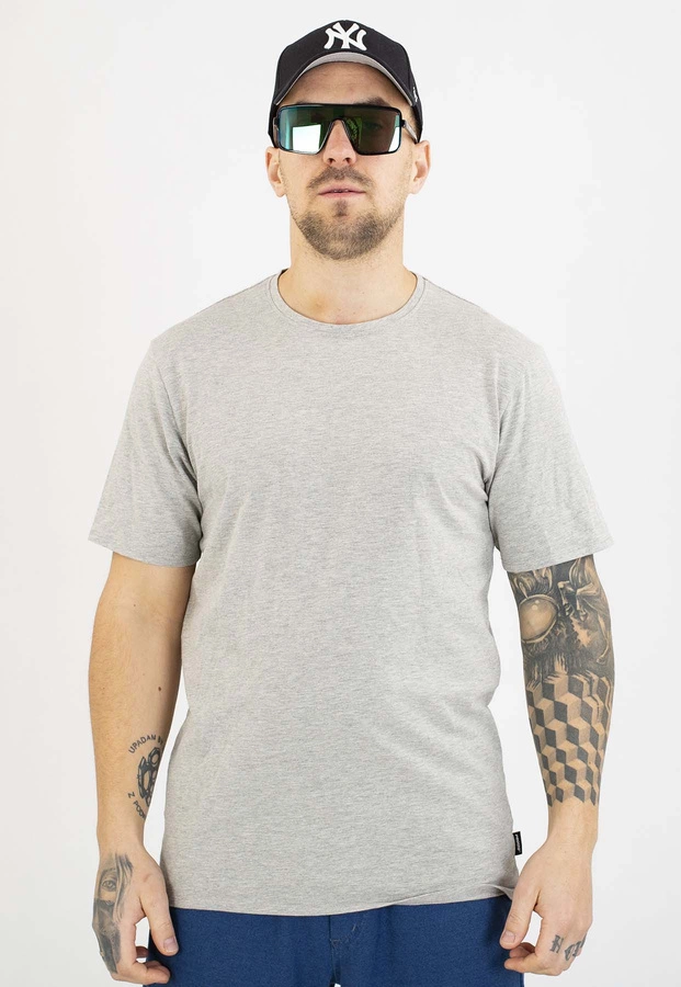 T-shirt Prosto Slim szary
