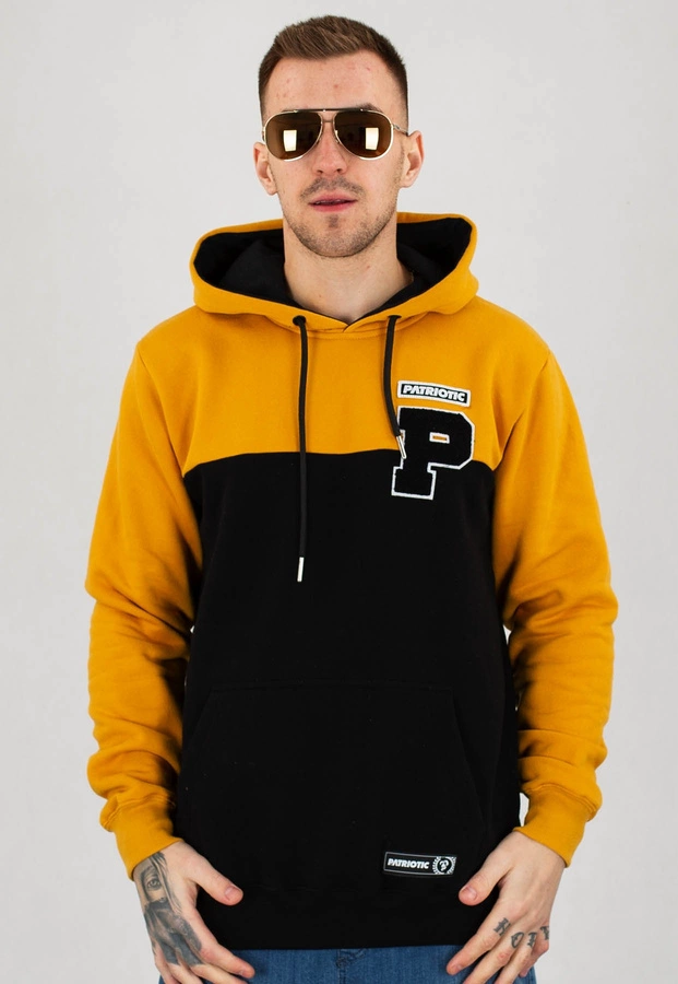Bluza Patriotic P-College czarno musztardowa