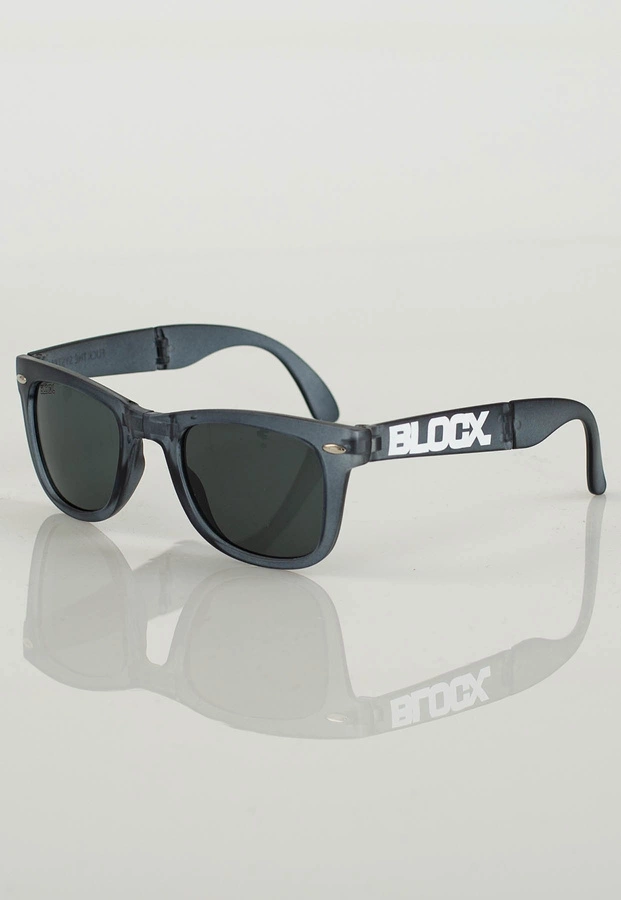 Okulary Blocx White Gadget 144 grafitowe