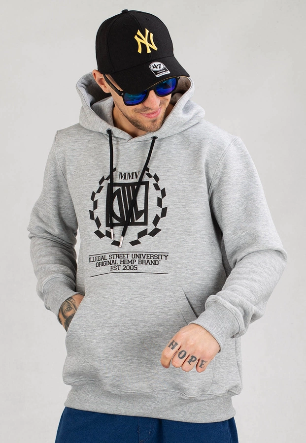 Bluza Diil Laur szara