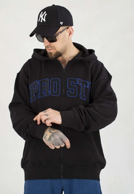 Bluza Prosto Z kapturem ZIP Axel czarna