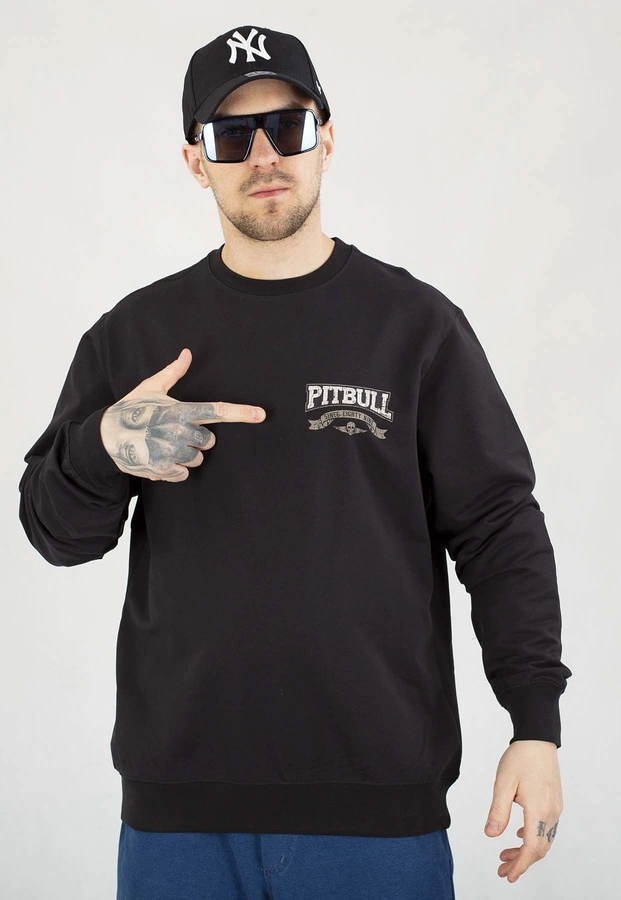 Bluza Pit Bull Bez Kaptura Troublemaker black