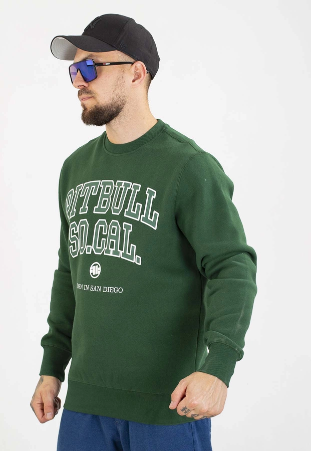Bluza Pit Bull Bez Kaptura So Cal hunter green