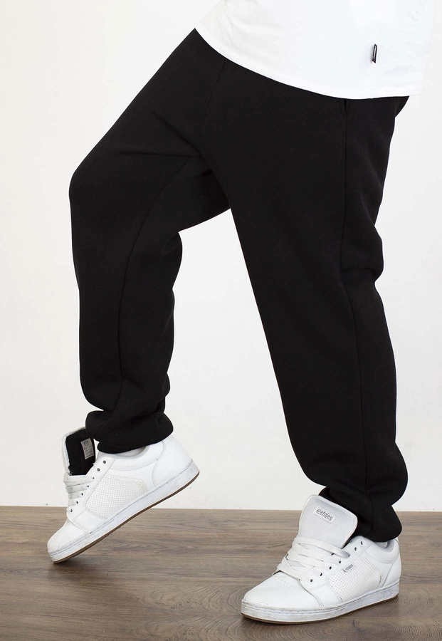 Dresy Grube Lolo Dymek Haft Back czarno białe