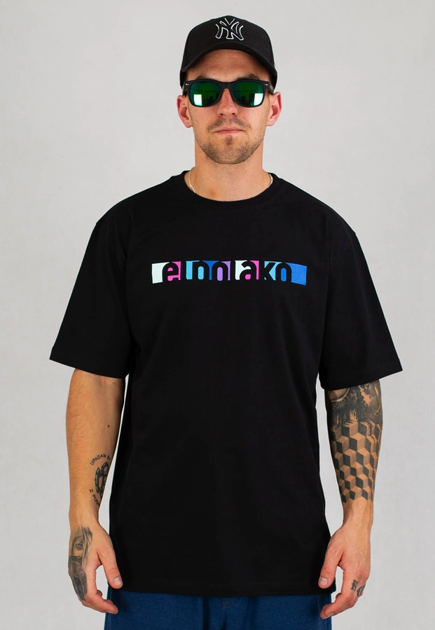 T-shirt El Polako Colors czarny