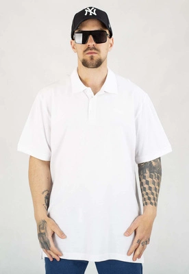 T-shirt Polo Prosto Lior biały