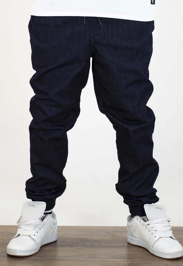 Spodnie Grube Lolo Dymek Back Haft dark