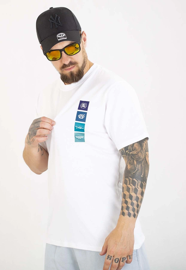 T-shirt Diil Square biały