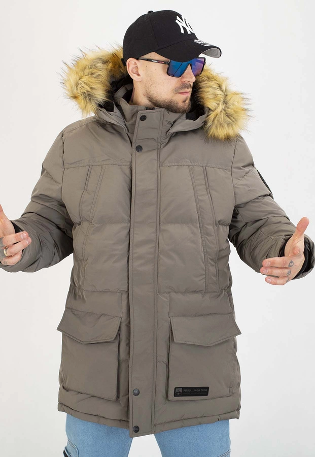 Kurtka Pit Bull Zimowa Forest taupe