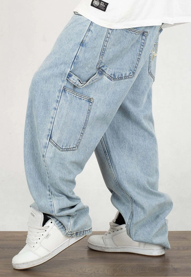 Spodnie Mass Jeans Extra Baggy Fit Prospect light blue