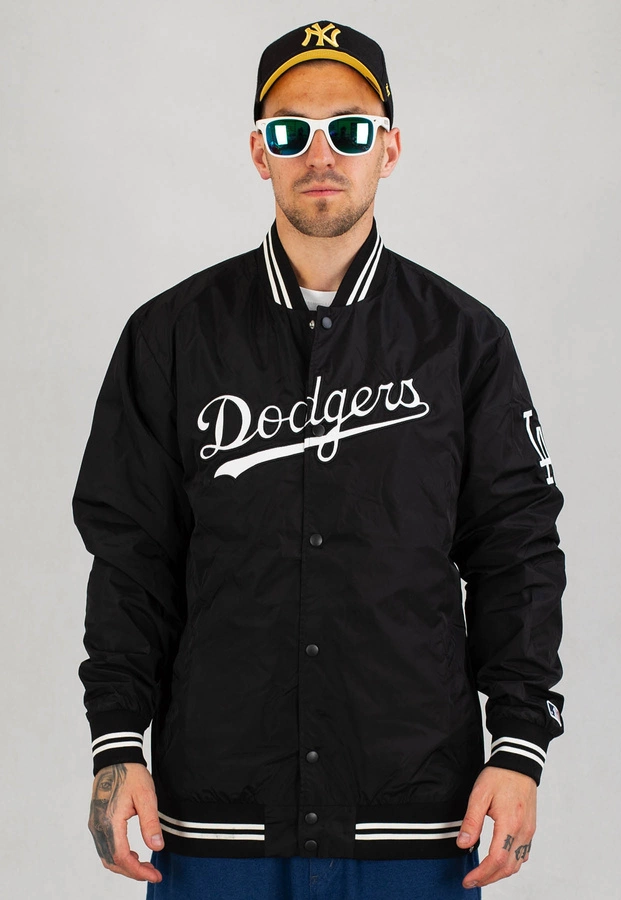 Kurtka 47 Brand Los Angeles Dodgers Wordmark B12PEMWTJ556951J czarna