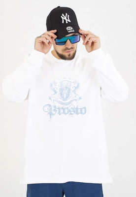 Longsleeve Prosto Crest biały