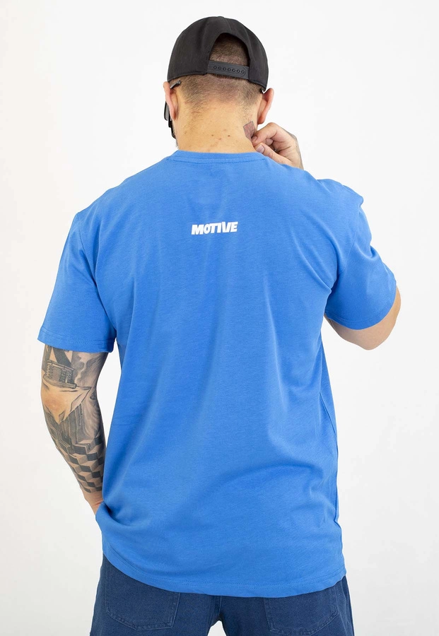 T-shirt Motive Go Big Front niebieski