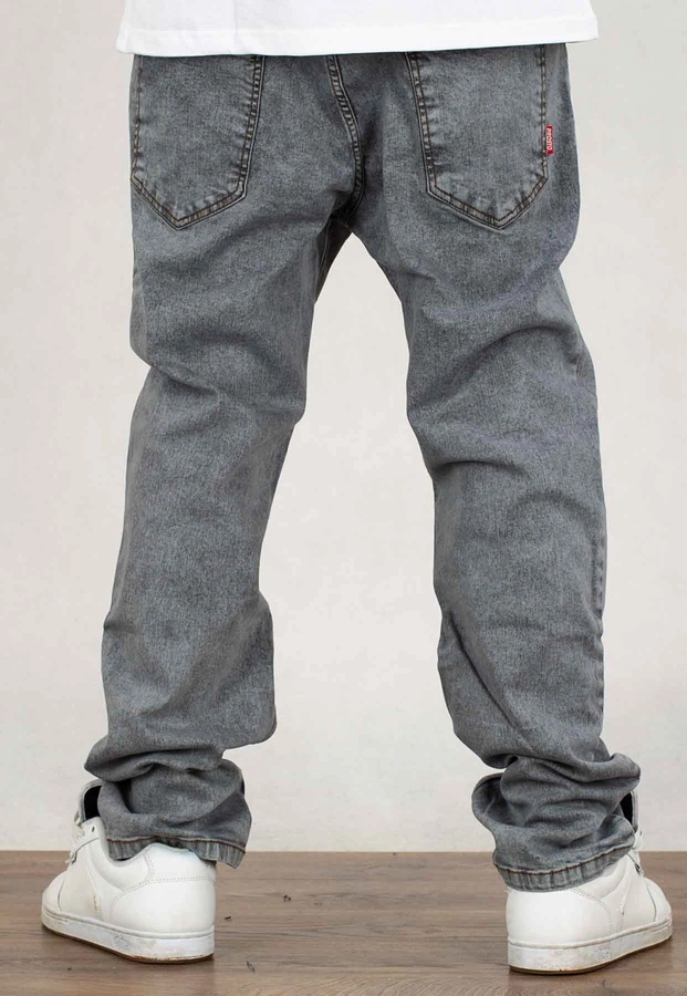 Spodnie Prosto Regular Pocklog gray jeans