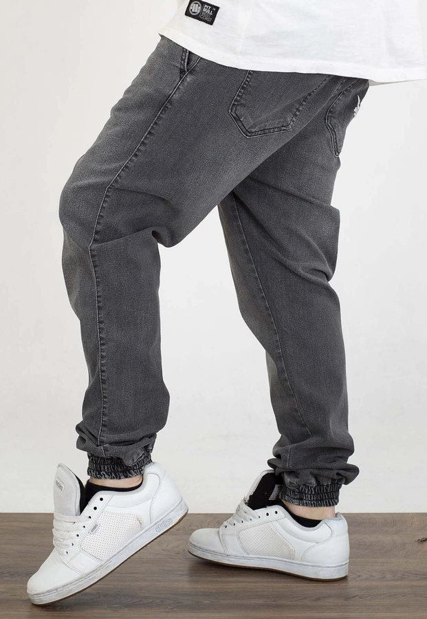 Spodnie Jigga Wear Crown Jogger Jeans grey