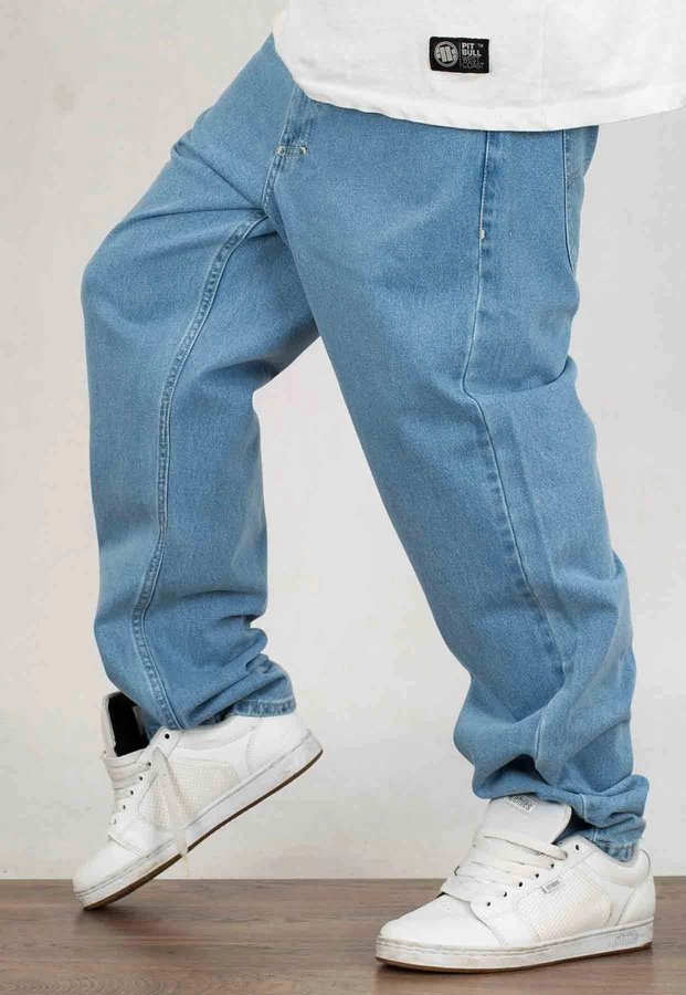 Spodnie Mass Jeans Baggy Fit Craft light blue