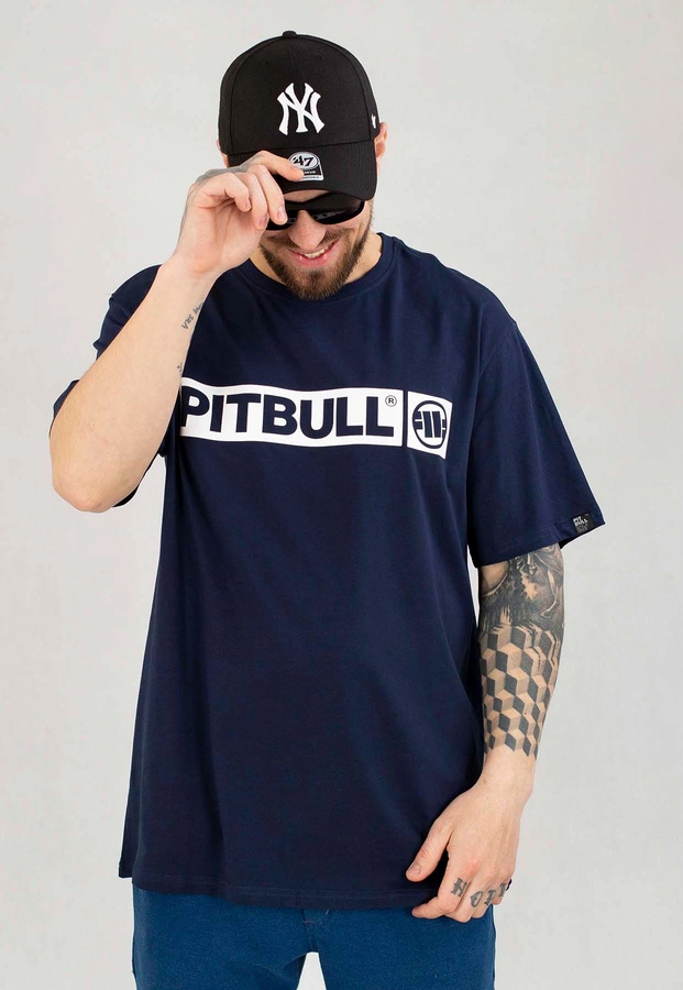 T-shirt Pit Bull Hilltop 170 granatowy