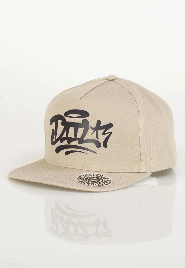Czapka Snapback Diil Wear beżowo czarna
