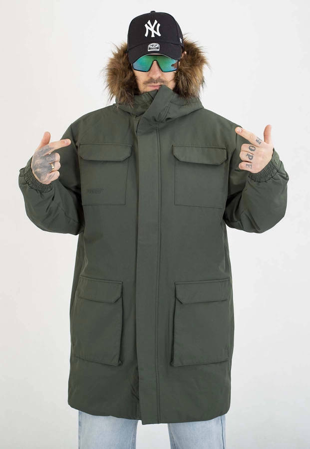 Kurtka Prosto Zimowa Parka Expedition dark olive green