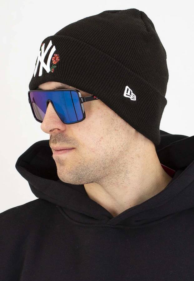 Czapka Zimowa New Era Sequin Rose NYY 60691291 czarna