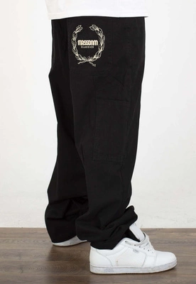 Spodnie Mass Pants Baggy Extra Fit Crown black