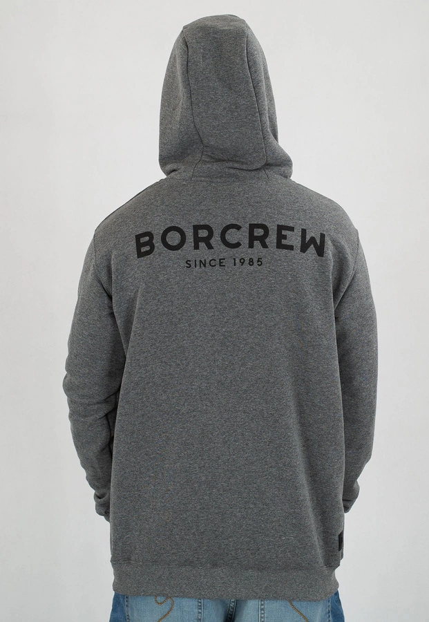 Bluza B.O.R. Biuro Ochrony Rapu Classic BorCrew ciemno szary