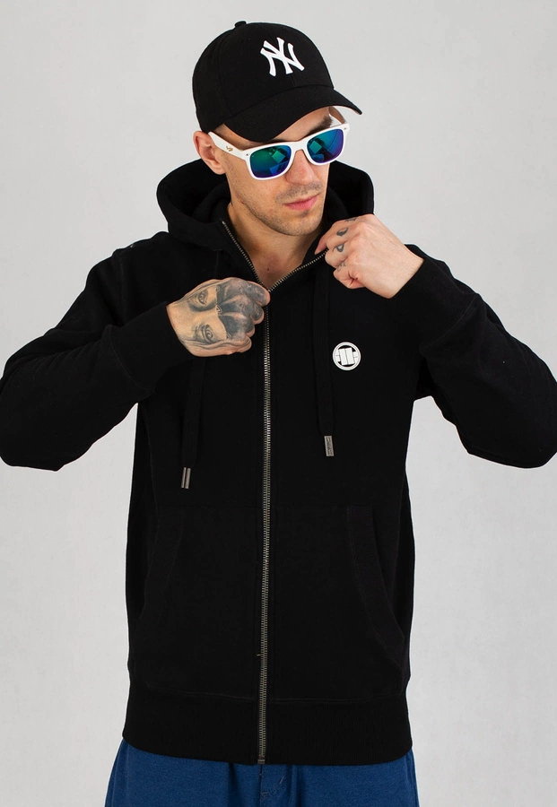 Bluza Pit Bull Zip Small Logo 21 czarna