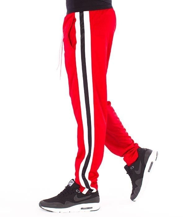 Southpole-Track Pants Side Panel Spodnie Dresowe Red