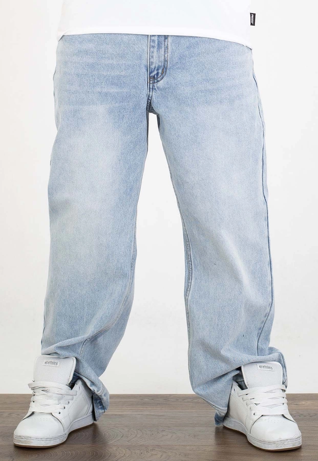 Spodnie Prosto Baggy Shield blue