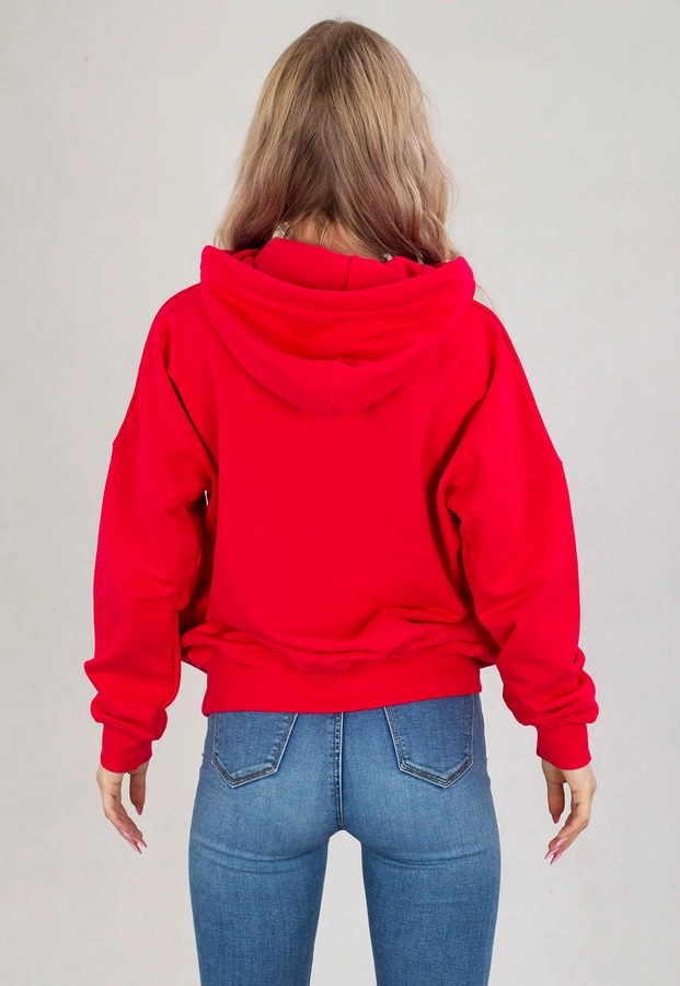 Bluza Prosto Hoodie Lobby czerwona