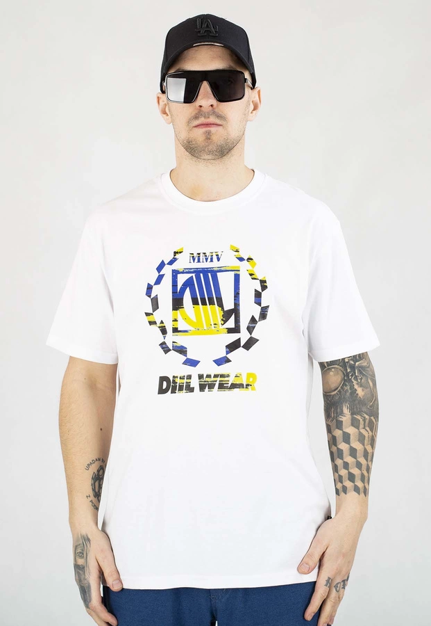 T-shirt Diil Sharp biały