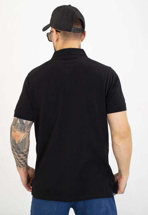 T-shirt Polo Lucky Dice Small Dice czarny